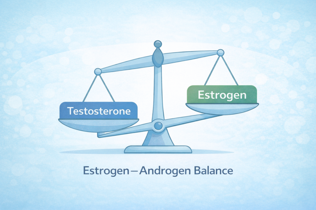 meta analysis summary showing no significant effect of soy intake on testosterone or gynecomastia risk in men