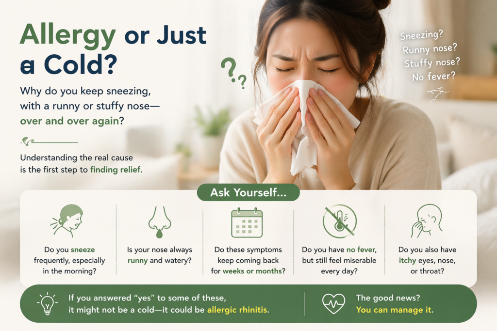 woman sneezing with tissue allergy or cold symptoms runny nose nasal congestion question concept